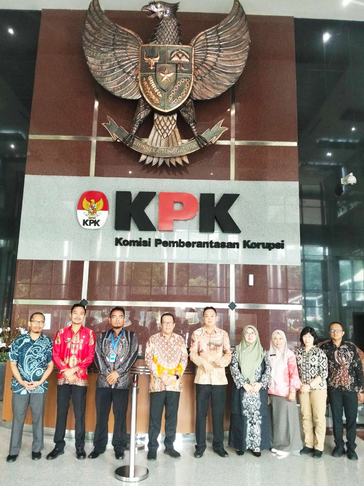 Koordinasi ke KPK RI 2206