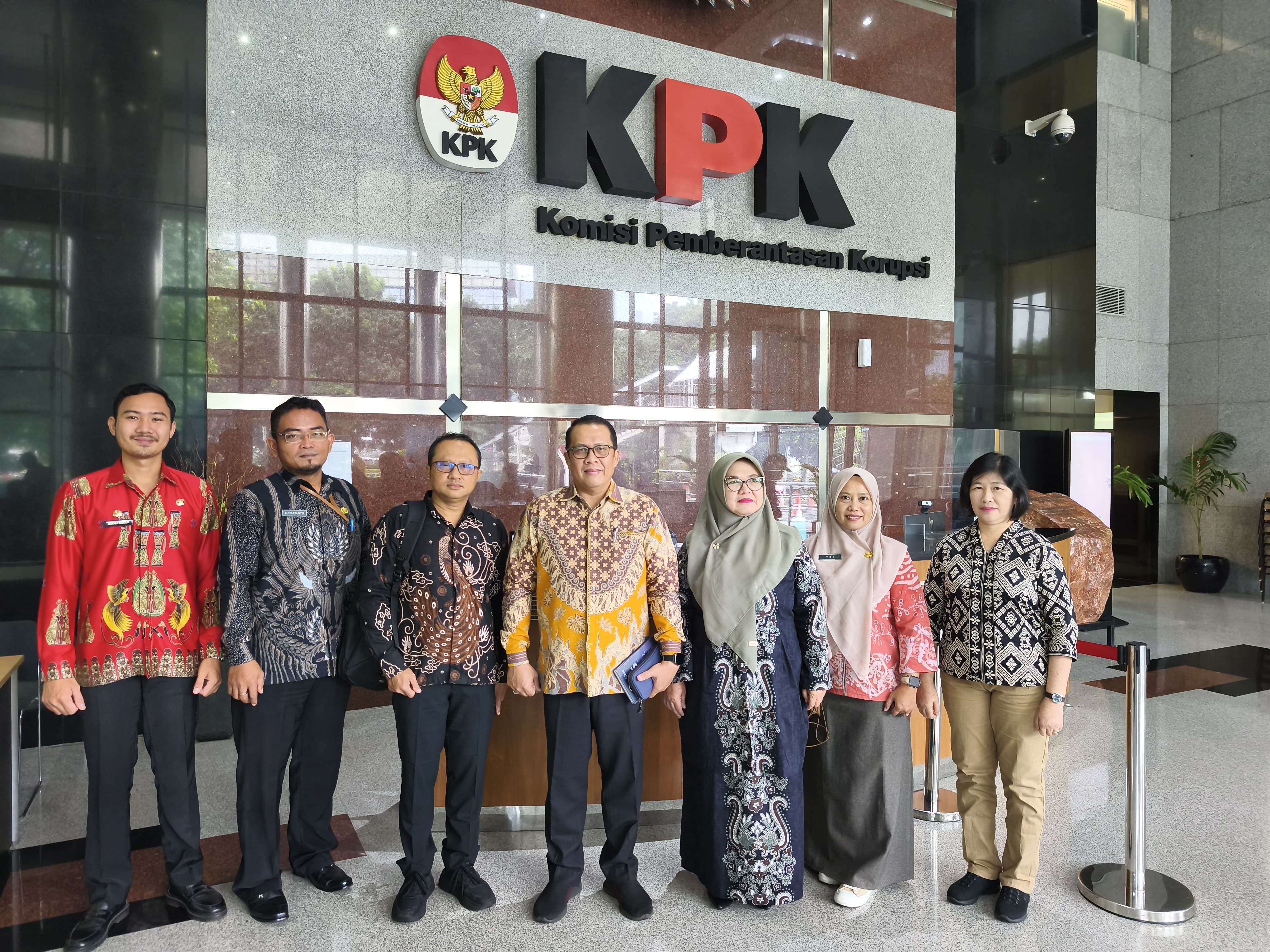 Koordinasi ke KPK RI 2206